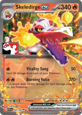 Skeledirge ex ( 037/193) Play! Pokémon Prize Pack Series Four