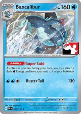 Baxcalibur ( 060/193) Play! Pokémon Prize Pack Series Four