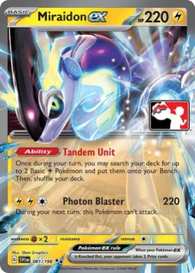 Miraidon ex ( 081/198) Play! Pokémon Prize Pack Series Four