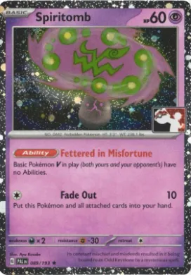 Spiritomb ( 089/193) Play! Pokémon Prize Pack Series Four