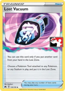 Lost Vacuum ( 135/159) Play! Pokémon Prize Pack Series Four