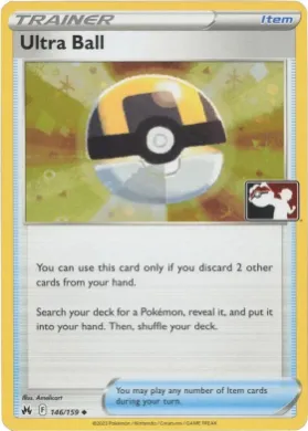 Ultra Ball ( 146/159) Play! Pokémon Prize Pack Series Four