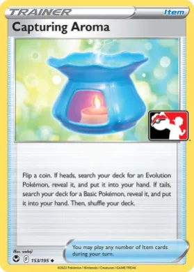 Capturing Aroma ( 153/195) Play! Pokémon Prize Pack Series Four