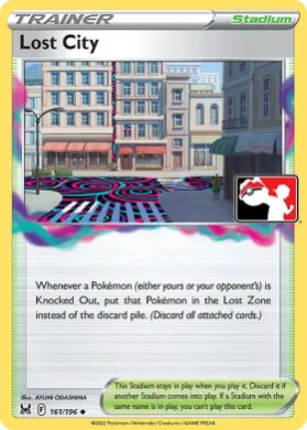 Lost City ( 161/196) Play! Pokémon Prize Pack Series Four