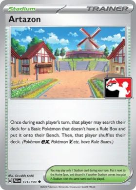 Artazon ( 171/193) Play! Pokémon Prize Pack Series Four