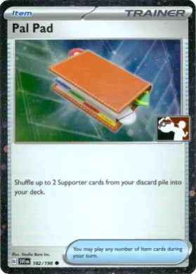Pal Pad ( 182/198) Play! Pokémon Prize Pack Series Four