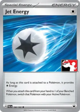 Jet Energy ( 190/193) Play! Pokémon Prize Pack Series Four