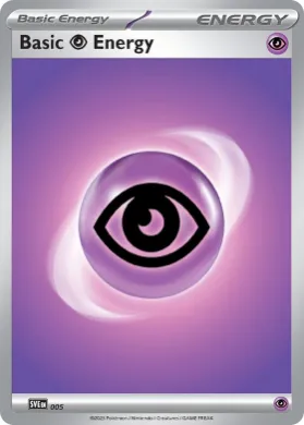Basic Psychic Energy ( 005) Play! Pokémon Prize Pack Series Five