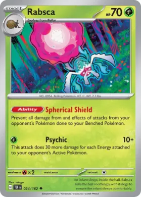 Rabsca ( 024/162) Play! Pokémon Prize Pack Series Five