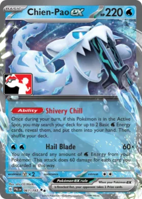 Chien-Pao ex ( 061/193) Play! Pokémon Prize Pack Series Five