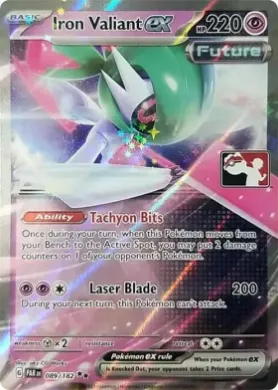 Iron Valiant ex ( 089/182) Play! Pokémon Prize Pack Series Five