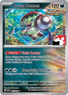 Brute Bonnet ( 123/182) Play! Pokémon Prize Pack Series Five