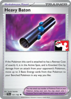 Heavy Baton ( 151/162) Play! Pokémon Prize Pack Series Five