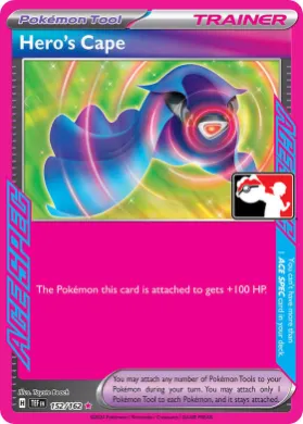 Hero's Cape ( 152/162) Play! Pokémon Prize Pack Series Five