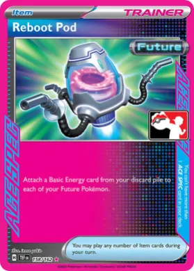 Reboot Pod ( 158/162) Play! Pokémon Prize Pack Series Five