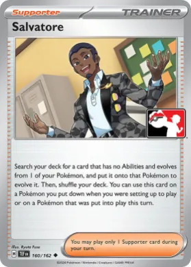 Salvatore ( 160/162) Play! Pokémon Prize Pack Series Five