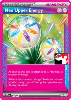 Neo Upper Energy ( 162/162) Play! Pokémon Prize Pack Series Five