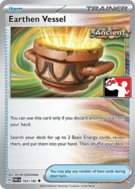 Earthen Vessel ( 163/182) Play! Pokémon Prize Pack Series Five