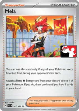 Mela ( 167/182) Play! Pokémon Prize Pack Series Five
