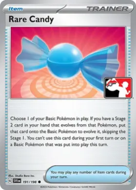 Rare Candy ( 191/198) Play! Pokémon Prize Pack Series Five