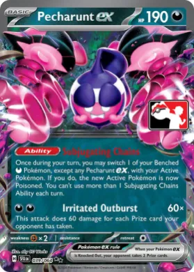 Pecharunt ex ( 039/064) Play! Pokémon Prize Pack Series Six