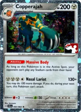 Copperajah ( 042/064) Play! Pokémon Prize Pack Series Six