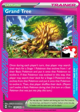 Grand Tree ( 136/142) Play! Pokémon Prize Pack Series Six