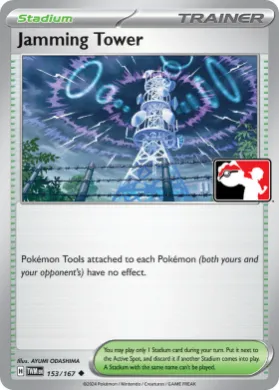 Jamming Tower ( 153/167) Play! Pokémon Prize Pack Series Six