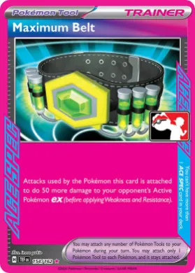 Maximum Belt ( 154/162) Play! Pokémon Prize Pack Series Six