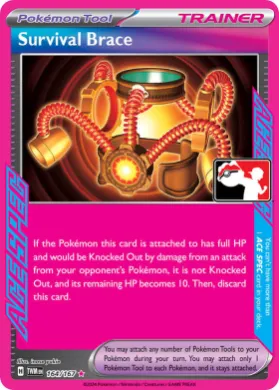 Survival Brace ( 164/167) Play! Pokémon Prize Pack Series Six