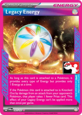 Legacy Energy ( 167/167) Play! Pokémon Prize Pack Series Six