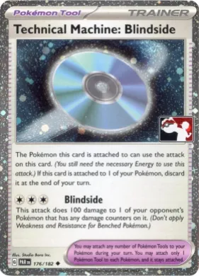 Technical Machine: Blindside ( 176/182) Play! Pokémon Prize Pack Series Six