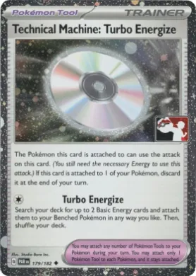 Technical Machine: Turbo Energize ( 179/182) Play! Pokémon Prize Pack Series Six
