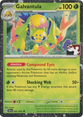 Galvantula ( 002/064) Play! Pokémon Prize Pack Series Seven