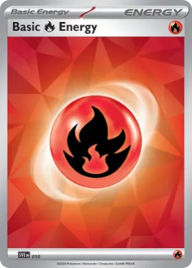 Basic Fire Energy ( 010) Play! Pokémon Prize Pack Series Seven