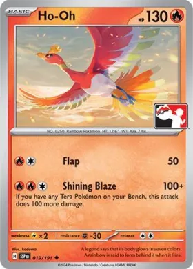 Ho-Oh ( 019/191) Play! Pokémon Prize Pack Series Seven