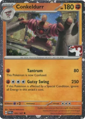 Conkeldurr ( 105/167) Play! Pokémon Prize Pack Series Seven