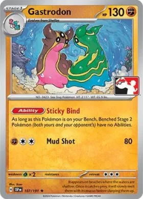 Gastrodon ( 107/191) Play! Pokémon Prize Pack Series Seven