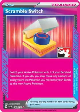 Scramble Switch ( 186/191) Play! Pokémon Prize Pack Series Seven