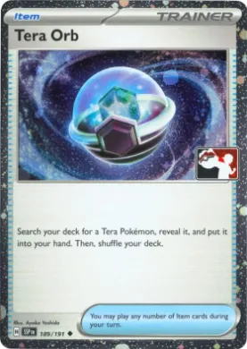 Tera Orb ( 189/191) Play! Pokémon Prize Pack Series Seven