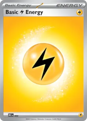 Basic Lightning Energy ( 004) Play! Pokémon Prize Pack Series Eight