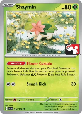 Shaymin ( 010/182) Play! Pokémon Prize Pack Series Eight