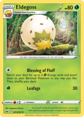 Eldegoss (SSH 21) Sword & Shield