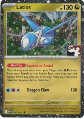Latios ( 101/132) Play! Pokémon Prize Pack Series Eight