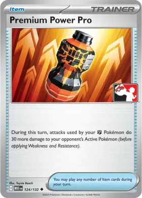 Premium Power Pro ( 124/132) Play! Pokémon Prize Pack Series Eight
