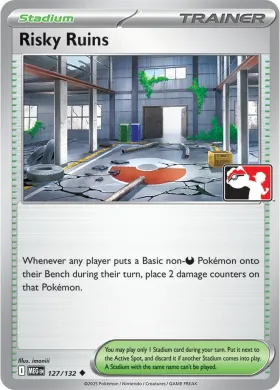 Risky Ruins ( 127/132) Play! Pokémon Prize Pack Series Eight