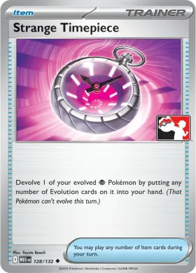 Strange Timepiece ( 128/132) Play! Pokémon Prize Pack Series Eight