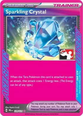 Sparkling Crystal ( 129/131) Play! Pokémon Prize Pack Series Eight