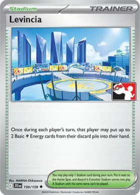 Levincia ( 150/159) Play! Pokémon Prize Pack Series Eight