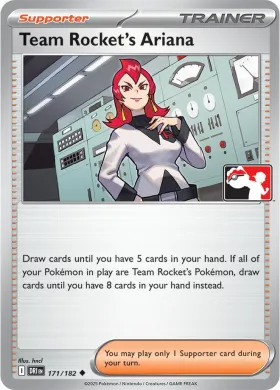 Team Rocket's Ariana ( 171/182) Play! Pokémon Prize Pack Series Eight